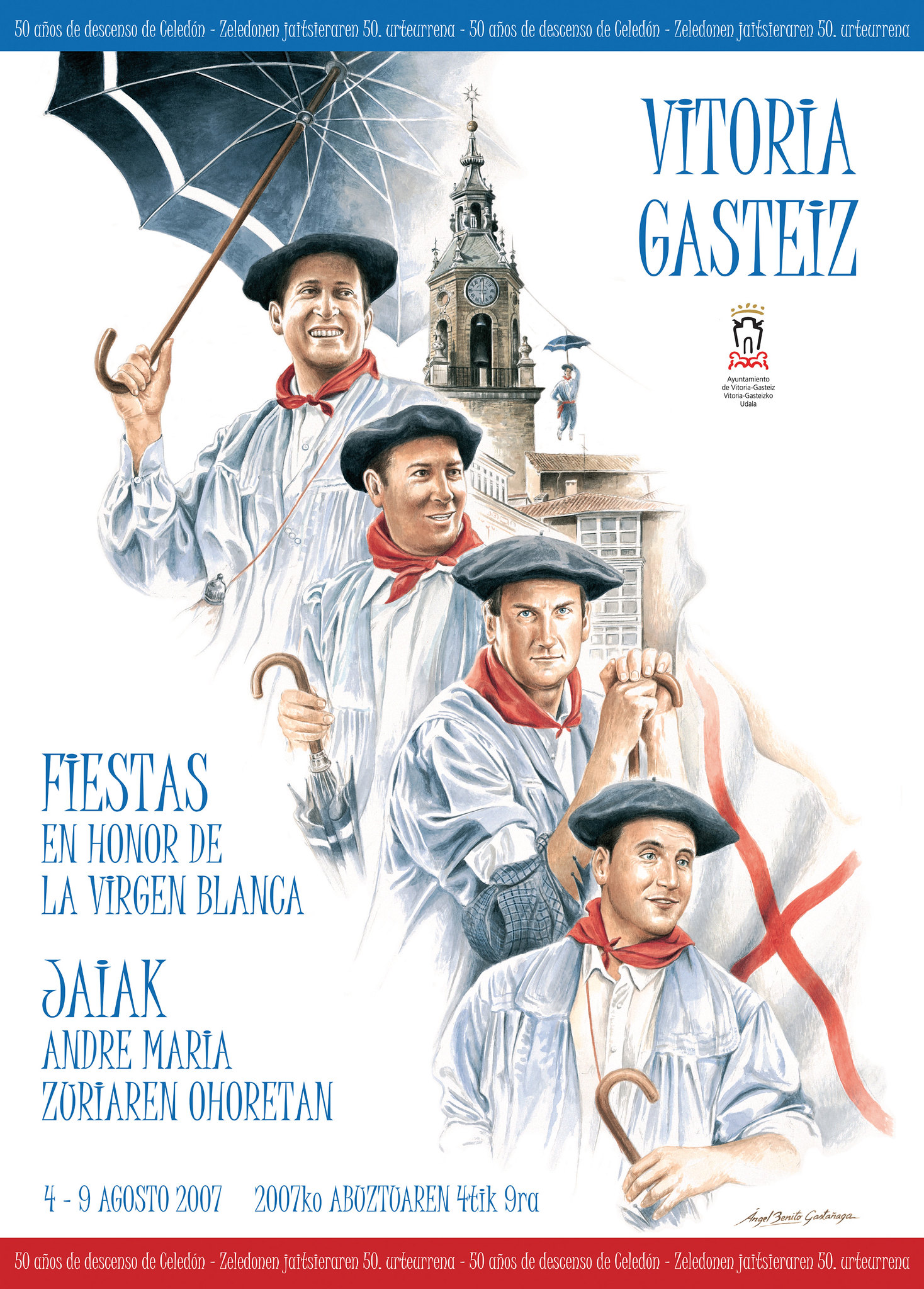Fiestas en honor de la Virgen Blanca  